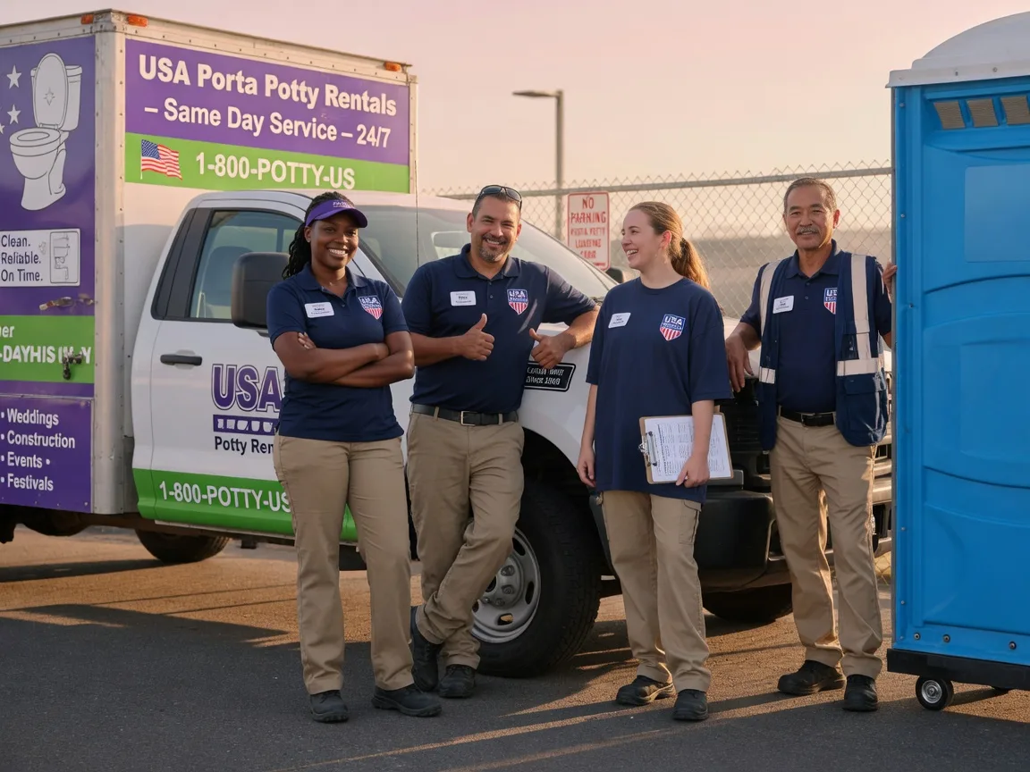 Porta Potty Rental company in Wrightwood, CA